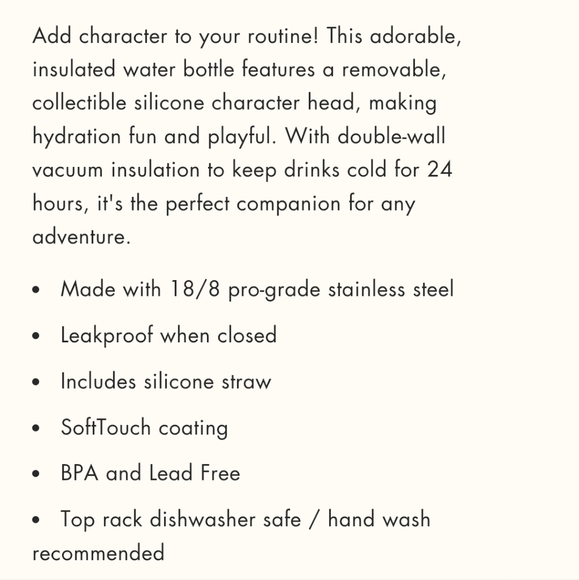 Asobu Penguin Design Insulated Water Bottle - Black and White - Picture 8 of 8